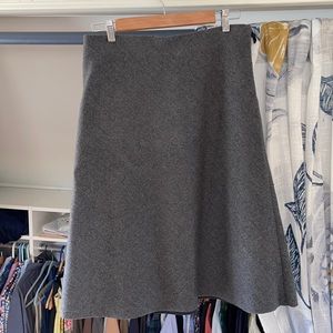 Everlane wool skirt.